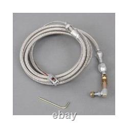 Lokar Throttle Cable Hi-Tech Braided Stainless Steel 72 Long Universal Ea