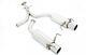 Megan Racing Axle Back Exhaust With Dual 4 Ss Tips For 06-13 Lexus Is250 / Is350