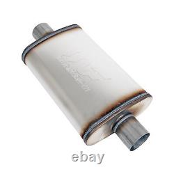 MagnaFlow 11216 Muffler 2.5 Inlet/2.5 Outlet Stainless Steel Natural Each