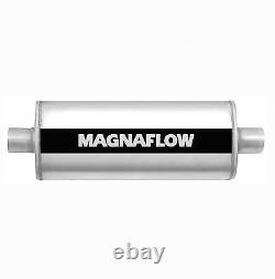 MagnaFlow 12279 Muffler 3 Inlet/3 Outlet Stainless Steel Natural Ea