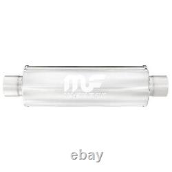 MagnaFlow 14444 Muffler 2 Inlet/2 Outlet Stainless Steel Polished Each