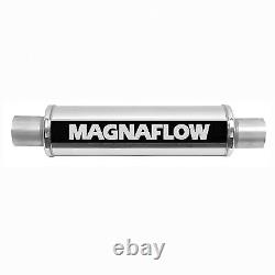 MagnaFlow 14444 Muffler 2 Inlet/2 Outlet Stainless Steel Polished Each