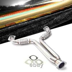 Manzo Racing Exhaust Y-Pipe Downpipe for Nissan 03-08 350Z Infiniti G35 RWD
