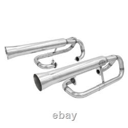 Megadual Exhaust, Racing Style, Stainless Steel Dunebuggy & VW
