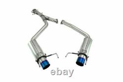 Megan Racing Axle Back Exhaust System For Lexus IS250/350 06-13 Blue Tip