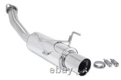 Megan Racing Axle Back Stainless Steel Tips For Exhaust 11-up Honda Cr-z Crz