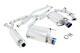 Megan Racing Oe-rs Series Catback Exhaust For 06-13 Lexus Is250 Is350 Rwd Only