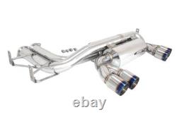 Megan Racing Stainless Steel Axleback Exhaust Fits E46 M3 01-06 Burnt Roll Tip