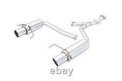 Megan Racing Stainless Steel Axleback Exhaust Fits IS250 IS350 06-13 RWD Drift