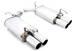 Megan Racing Stainless Steel Axleback Exhaust Fits M35 M45 2006-2010 Awd/rwd