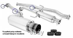 Megan Racing Stainless Steel Catback Exhaust Drift Styles Fits Scion tC 11-16