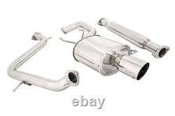 Megan Racing Stainless Steel Catback Exhaust Fits Eclipse 00-05 V6 MR-CBS-ME00V6