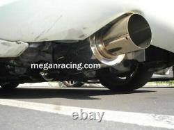 Megan Racing Stainless Steel Catback Exhaust For 350Z 03-08 G35 03-08 4.5 Tip