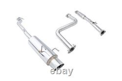 Megan Racing Stainless Steel Catback Exhaust NA Fits Accord 90-93 MR-CBS-HA90