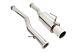 Megan Racing Stainless Steel Catback Exhaust System Stainless Tip Fit 370z 09-21