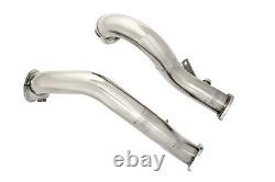Megan Racing Stainless Steel Downpipe Fit BMW E90/91/92/93 335i 07-10 Twin Turbo