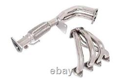 Megan Racing Stainless Steel Header Downpipe Fits Prelude 97-01 Base H22a4 BB6