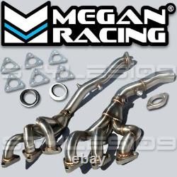 Megan Racing Stainless Steel Header Exhaust Fits BMW M3 E46 00-06 MR-SSH-BE46M3