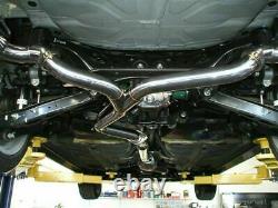 Megan Racing Stainless Steel Midpipe Exhaust Fit 08-14 Subaru Impreza WRX Sedan