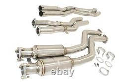 Megan Racing Stainless Steel Midpipe Exhaust Fits BMW E46 M3 01-06 2DR 3.2L I6