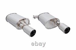 Megan Racing Stainless Steel Tips Axle-Back Exhaust For Lexus SC400 1992 2000