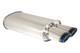 Megan Racing Stainless Steel Universal Muffler Dual Oval Burnt Tips O-va-2
