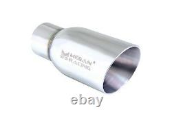 Megan Racing Universal Stainless Steel Chrome 3.5 Inch Tip MR-UT-SRT 2pcs