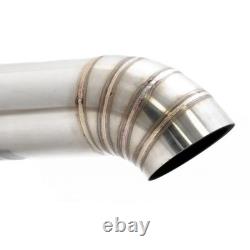 Megan Racing Universal Stainless Steel Turn Down Blast Pipe 4 Tip 3 Inlet