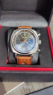 Men's Geckota C-01 42mm Chronograph Racing Watch Seiko Mecha-Quartz Mvt Exc Cond