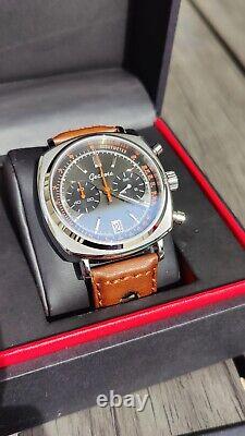 Men's Geckota C-01 42mm Chronograph Racing Watch Seiko Mecha-Quartz Mvt Exc Cond
