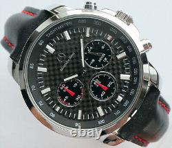 Mercedes Benz Motorsport AMG Racing Carbon Fiber Car Accessory Chronograph Watch