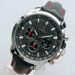 Mercedes Benz Motorsport AMG Racing Carbon Fiber Car Accessory Chronograph Watch