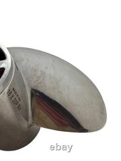 Mercury Racing Eco Enertia 3 Blade 16 x 20P Stainless Steel Propeller RH OEM