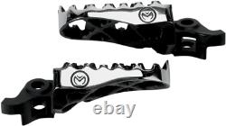 Moose Racing Stainless Steel Hybrid Footpegs 2005-2006 Suzuki RMZ250 1620-0779