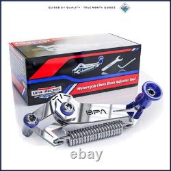 Motorcycle Chain Tension Tool for Quick Adjustments Without Messy Measurements