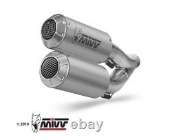 Muffler Exhaust Stainless Steel Racing MIVV Mk3 Ducati Monster 821 2018 2020