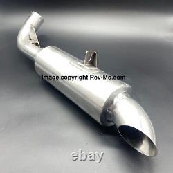 NEW Stainless Steel Buell Exhaust Muffler for XB12 XB9 +Tune for Stock, Race ECM