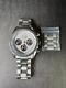 New Chronograph Racing Dial Speedmster Seiko Mod Stainless Quartz Men's Watch