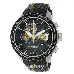 New Graham Silverstone Rs Skeleton Auto Men's Watch 2stfs. Y01a, Msrp $9,890 USA