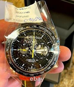 New Graham Silverstone Rs Skeleton Auto Men's Watch 2stfs. Y01a, Msrp $9,890 USA