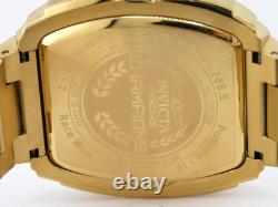 New Invicta 49066 Racing Champions Gold Tone Steel Multi Function Watch 47mm