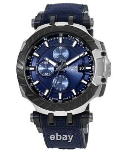 New Tissot T-Race Chronograph Blue Dial Blue Men's Watch T115.427.27.041.00