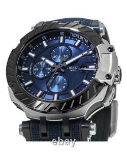New Tissot T-Race Chronograph Blue Dial Blue Men's Watch T115.427.27.041.00