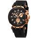 New Tissot T-race Chronograph Rose Gold Black Dial Men's Watch T1154173705100