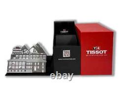 New Tissot T-Race Chronograph Rose Gold Black Dial Men's Watch T1154173705100