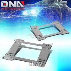 Nrg For 92-99 Bmw E36 2dr Stainless Steel Racing Seat Mount Bracket Rail/track