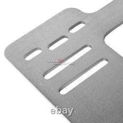 Nrg For 92-99 Bmw E36 2dr Stainless Steel Racing Seat Mount Bracket Rail/track