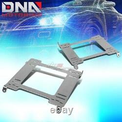 Nrg For 94-01 Integra DC Stainless Steel Racing Seat Mounting Bracket Rail/track