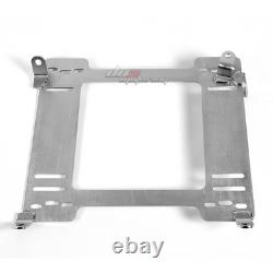 Nrg For 94-01 Integra DC Stainless Steel Racing Seat Mounting Bracket Rail/track