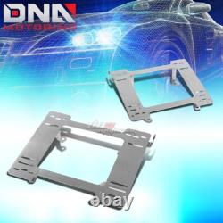 Nrg For 97-06 Wrangler Tj Stainless Steel Racing Seat Mount Bracket Rail/track
